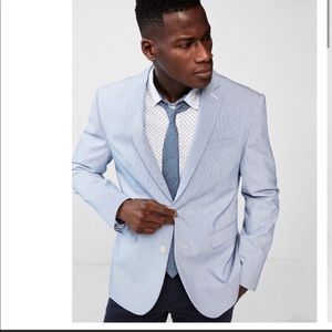 Express Photographer Fitted Blazer